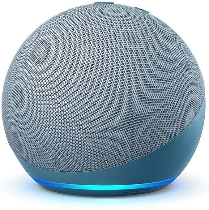 Echo (4. Gen) Smarter WLAN- und Bluetooth-Lautsprecher Smart-Home-Hub Blaugrau 2 - Bild 1 von 1