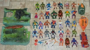 MOTU masters of the universe figures vehicles castle grayskull he-man lot parts - Picture 1 of 8