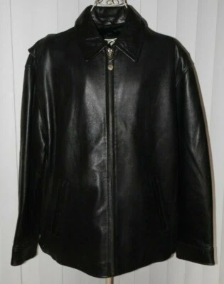 Jaqueta Winlit Masculina Couro Genuíno Aviador Bombardeiro Motociclista Isolada Casaco Quente Extra Grande - Imagem 1 de 4