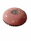 Rarevintage Mcm Pink Art Deco Style 12 Ceiling 1 Hole Light Shade