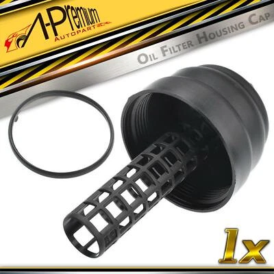 Cubierta de carcasa de filtro de aceite para Audi A4 Quattro 2005-2010 A6 Q7 Volkswagen Touareg Foto 1 de 4