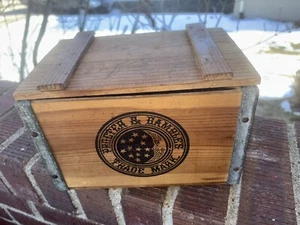 Vintage PROCTOR & GAMBLE Ivory Soap WOODEN CRATE Wood Storage Box - Picture 1 of 9