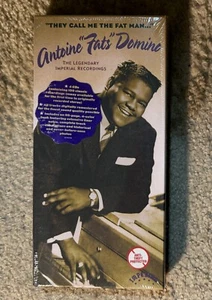 ANTOINE “FATS” DOMINO  THEY CALL ME THE FAT MAN  4 CD Box Set 1991 - New w/ Hype - Picture 1 of 2