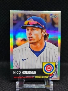 2022 Topps Chrome Platinum Baseball Refractor Nico Hoerner #216 Chicago Cubs - Picture 1 of 2