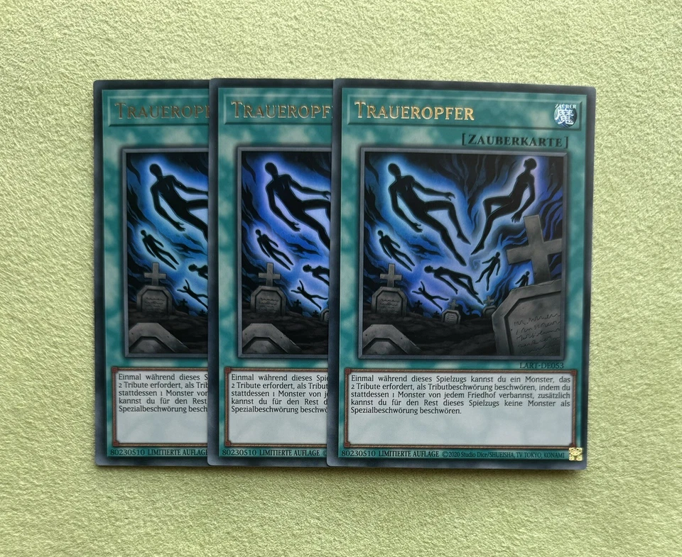 3x Tribute Burial LART-DE053 Ultra Rare NM Near Mint GERMAN - Image 1 of 1