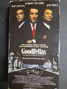 Goodfellas VHS Tape. Ray Liotta, Robert De Niro, Joe Pesci, - Picture 1 of 4