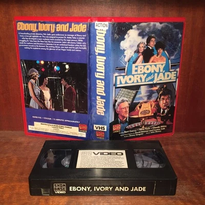 *EBONY IVORY & JADE vhs SHOWCASE VIDEO rare 70s martial arts action Manila* - Image 1 of 2