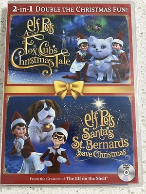 Elf on the Shelf ELF PETS Animated  2 in 1 Christmas Collection (DVD) ~ New - Image 1 of 4