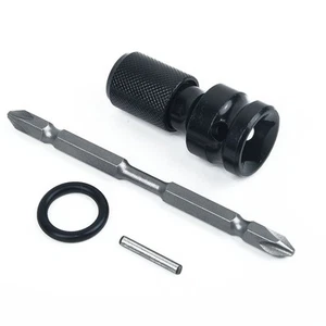 Sechskant Sockeladapter Stahl Verlängerung Bohrer 4 teile / satz 1/2 "bis 1/4" - Bild 1 von 20