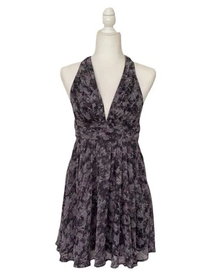 Kimchi Blue Floral Gray Motor Dress Size 6 - Image 1 of 4