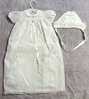 Vintage Mid Century Madonna #760 Two Piece Christening Set ~ New In Original Box - Image 1 of 4