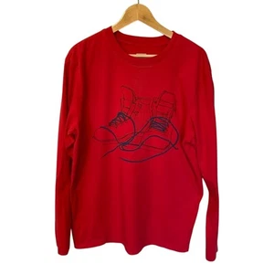 Merrell Red Long Sleeve T-Shirt - Medium - Picture 1 of 7