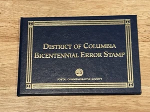 District of Columbia Bicentennial Error Stamp US. Scott 2560 in PCS Folio MNH - Picture 1 of 3