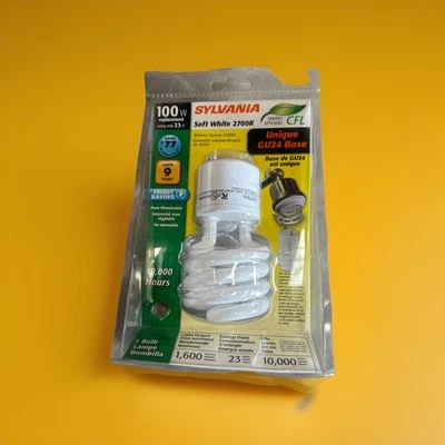 🔥(AN) ***QTY 3*** Sylvania CF23EL GU24 827 BL YX 23W ***FREE SHIPPING*** - Image 1 of 3