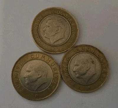 TURKEY 2009 - 2011 Lira 3 Coin Set  - Image 1 of 2