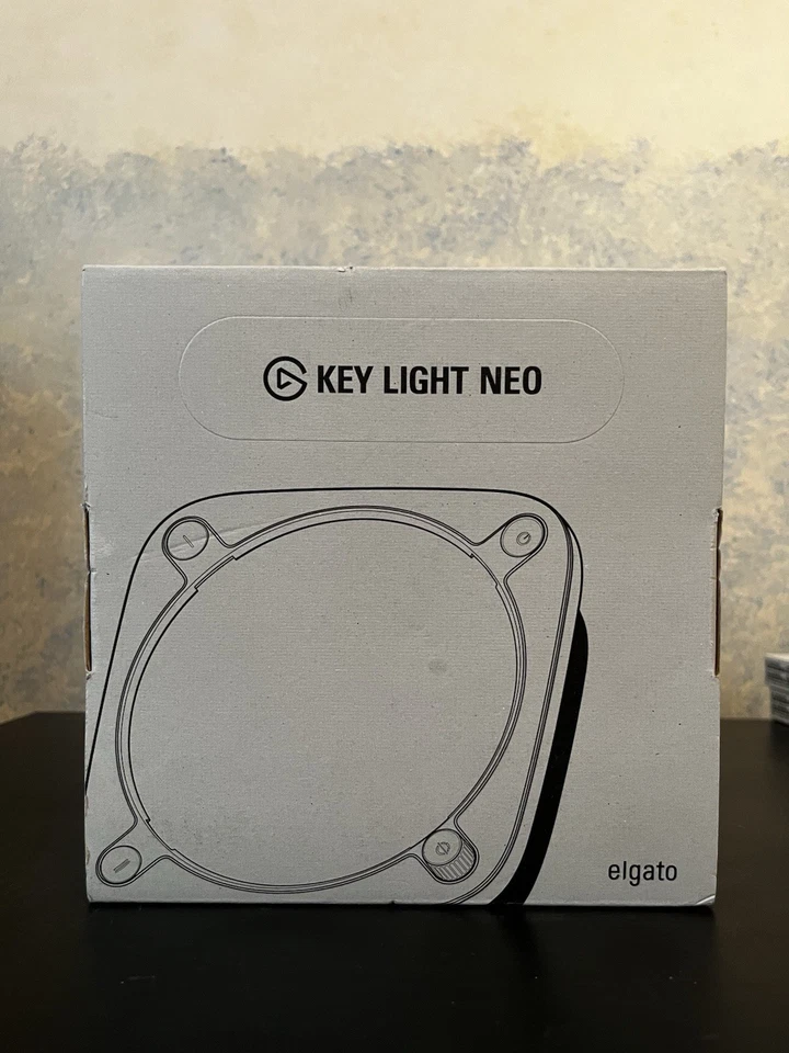  Elgato Key Light Neo – USB-Powered LED Panel Light for Streaming Video Calls
