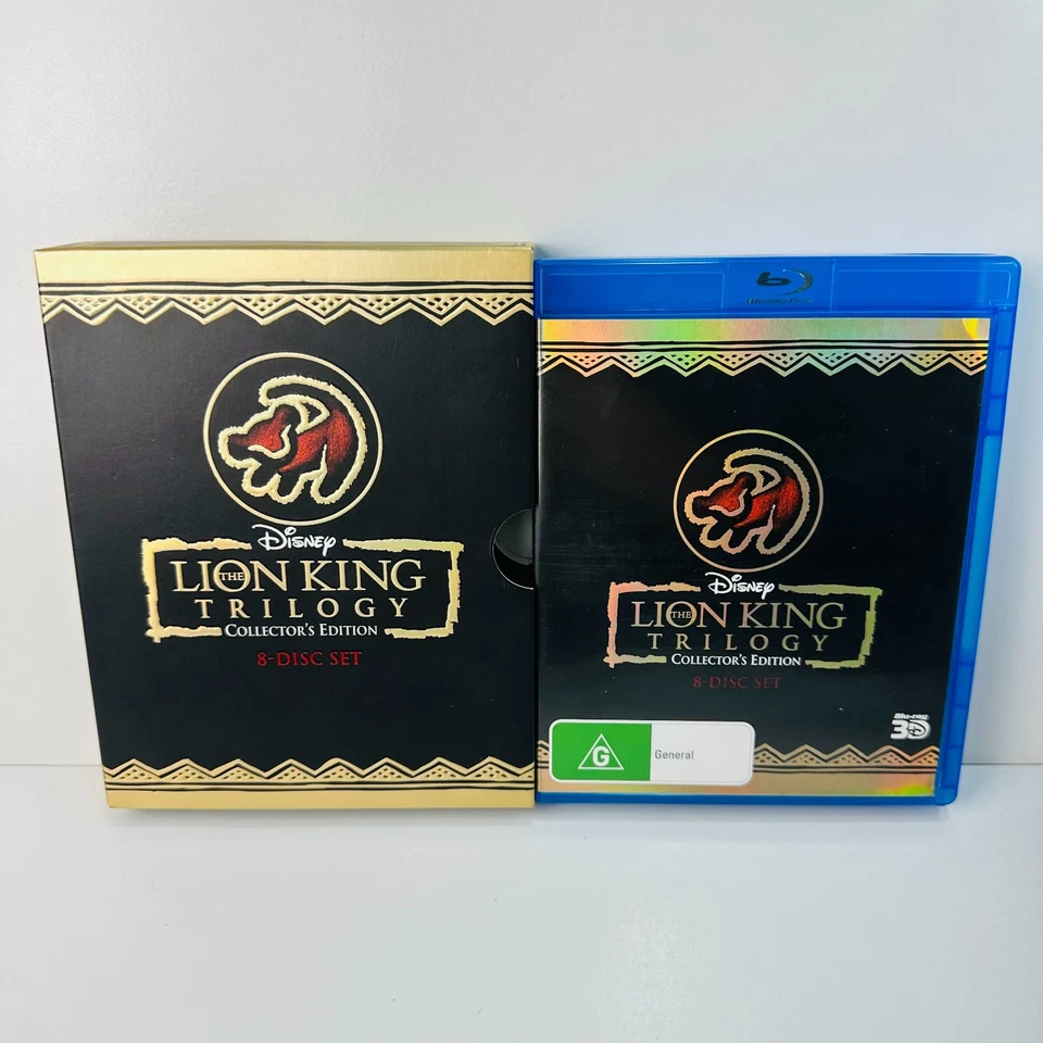 *RARE* The Lion King 1 2 3 Trilogy 3D Collector’s Edition (Blu-ray) - image 1 of 1