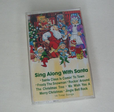Sing Along With Santa & Gingerbread Gang Christmas Music Cassette Classics 1990 - Image 1 of 4