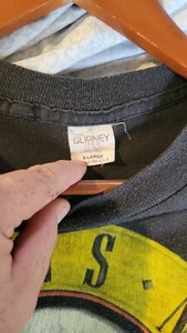 Guns N Roses Original 1987 Tour T Shirt Appetite for Destruction Gurney GNR XL R - Picture 1 of 8