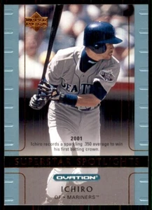 2002 Upper Deck Ovation #92 Ichiro Seattle Mariners - Picture 1 of 2