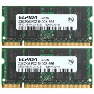 4GB 2x 2GB HP Compaq 6710s 6715b 6715s 6720s 6720t 6730b 6730s 6735b Memory BT - Picture 1 of 8