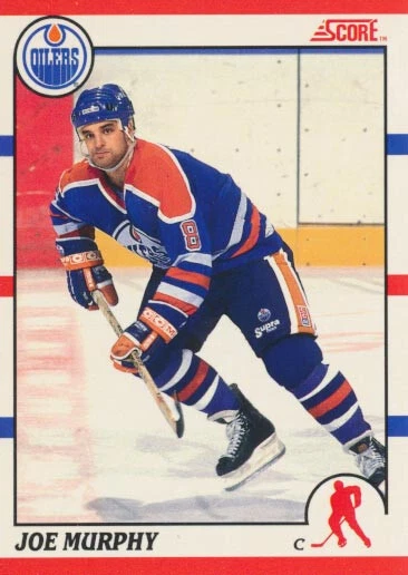 1990-91 Score Canadian #293 JOE MURPHY - RC Rookie Card - Edmonton Oilers - Bild 1 von 1