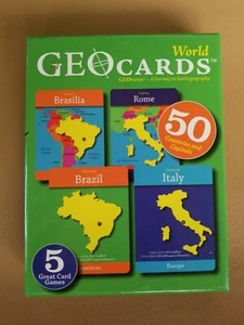 GEOToys - World GEOCards - 5 grandes juegos de cartas - Imagen 1 de 3