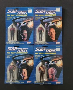 STAR TREK NEXT GENERATION ACTION FIGURE SET - SEALED! 1988 GALOOB - Bild 1 von 1