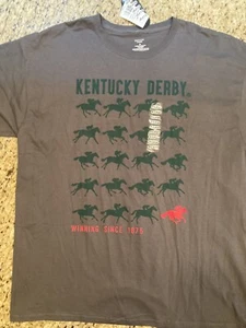 Kentucky Derby No Date T-shirt NWT XL - Picture 1 of 5