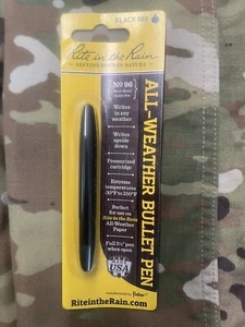 Rite in the Rain All-Weather Metal Bullet Pen - Picture 1 of 9