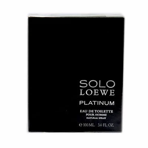 LOEWE SOLO LOEWE PLATINUM POUR HOMME EAU DE TOILETTE SPRAY 100 ML NIB-39147 - Picture 1 of 1