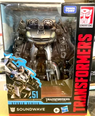 Transformers Studio Series SS-51 Deluxe Soundwave Action Figure New In Hand - Image 1 of 4