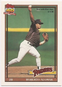1991 O-Pee-Chee OPC #315 Roberto Alomar San Diego Padres - Bild 1 von 2