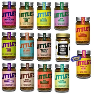Littles Flavour Infused Instant Coffee Low Calorie No added Sugar 50g Jar Gift - Picture 1 of 15