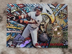 1995 Stadium Club Ring Leaders Barry Bonds Members Only Variation
