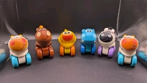 2009 Hasbro Wheel Pals Playskool Animal Cow Hippo Duck Horse Chunky Toddler - Picture 1 of 8