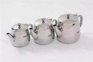 Tudere High Quality 18/10 polished S/Steel Teapot 2 litre- Induction Base - Picture 1 of 1
