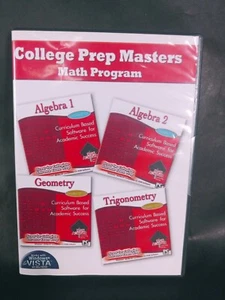 College Prep Masters ACT/SAT Test-Prep Package works w/ Windows Vista NIP cd rom - Picture 1 of 11