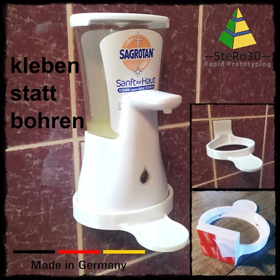 Deckel und/oder Wandhalterung Halter Sagrotan No Touch Seifenspender Nachfüllen - Bild 1 von 4