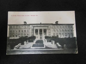 Madison, WI: University of Wisconsin Agricultural Building Vintage Used Postcard - Picture 1 of 6