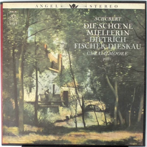 [EX 2 LP] SCHUBERT  DIE SCHCENE MUELLERIN DIETRICH FISCHER-DIESKAU Gereald Moore - Picture 1 of 5