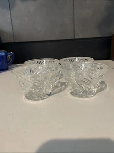 Vintage Glass Punch Bowl Glasses Set of 4 Replacements - Picture 1 of 9