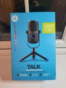 JLAB Talk USB Microphone 4 Directional Plug & Play 96 kHz/24BIT - Black - Photo 1/4
