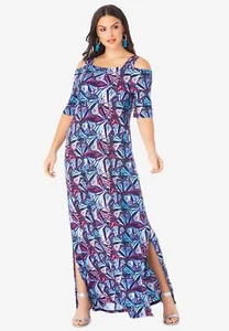 Hermoso Vestido Mariposa Talla 26/28 Poli Spandex Lavado a Máquina - Imagen 1 de 3