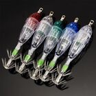 Drop Underwater Flash Lamp LED Lure Light with hook Bass Spoon Fishing Squid