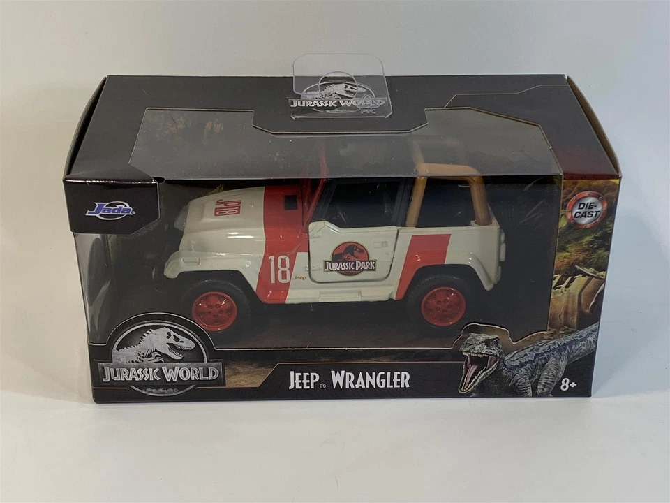 Jurassic Park Jeep Wrangler 1 32 Model Jada Toys