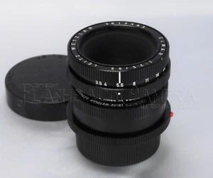 * CLA'd * Leitz Elmar 65mm f3.5 + 16464 Black 2nd Visoflex f. Leica M #024753 - Picture 1 of 22