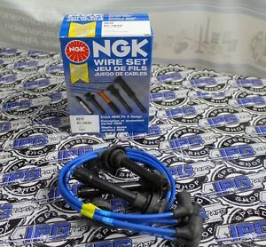 NGK Spark Plug Wire Set For 1999-2000 Honda Civic Si B16 B16A B16A2 B16A3 HE64