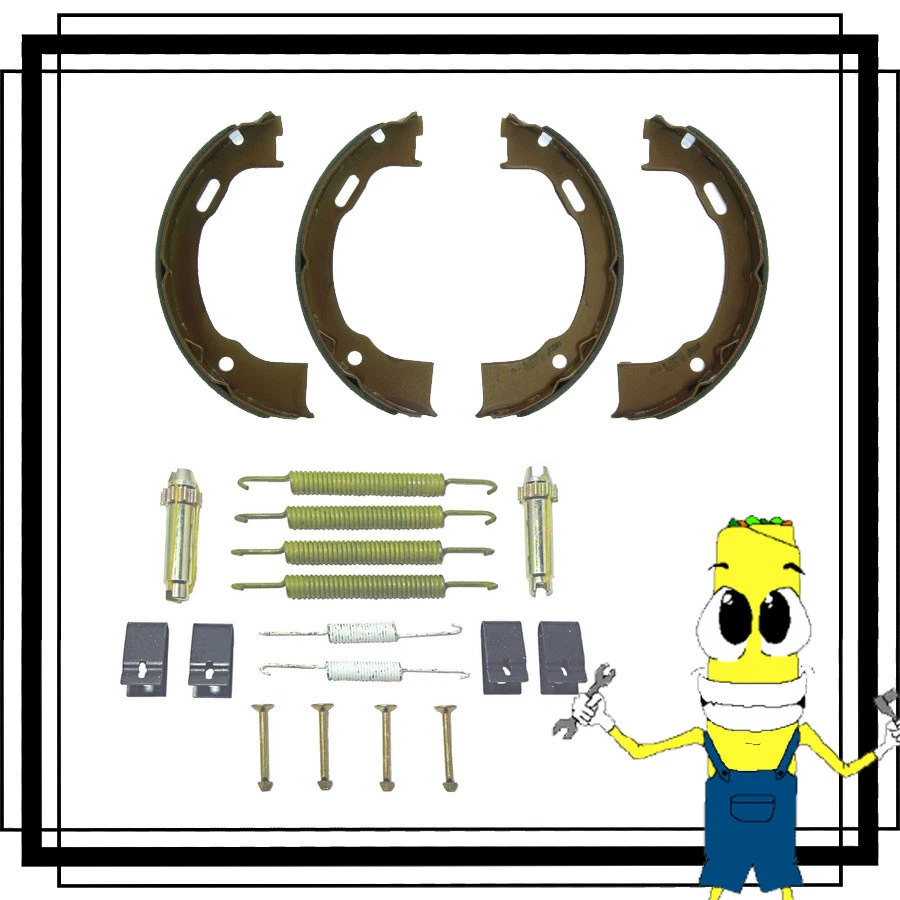 停车紧急制动鞋硬件套件适用于福特 Explorer Sport Trac 2003 - 2005 — 第 1/1 张图片