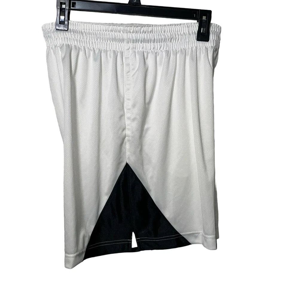 Nike Fly Women's Crossover Basketball Shorts Size XL White/Black DH7363-100